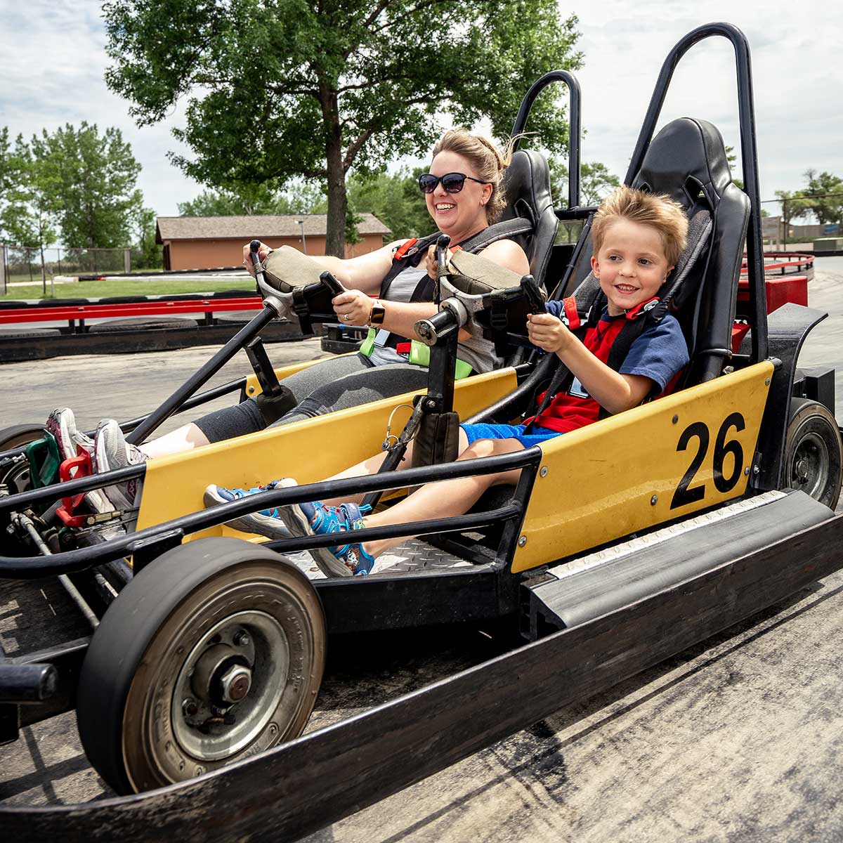 Slick Track Go-Karts  Thunder Road Entertainment Sioux Falls